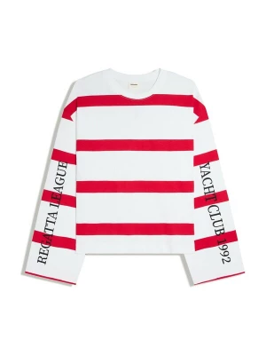 Foto van product Bershka Shirt rood / zwart / wit