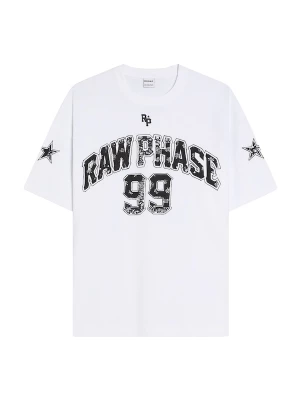 Foto van product Bershka Shirt zwart / offwhite