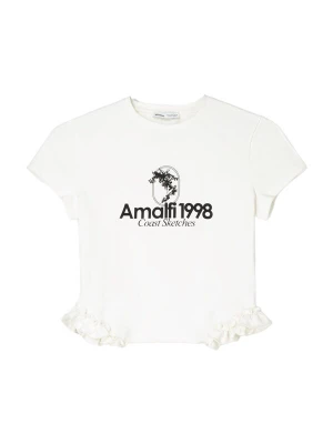 Foto van product Bershka Shirt zwart / offwhite