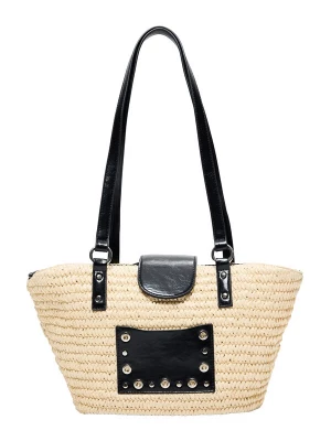 Foto van product Bershka Shopper beige / zwart