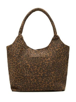 Foto van product Bershka Shopper bruin / karamel / zwart gemêleerd