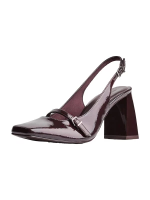 Foto van product Bershka Slingpumps wijnrood