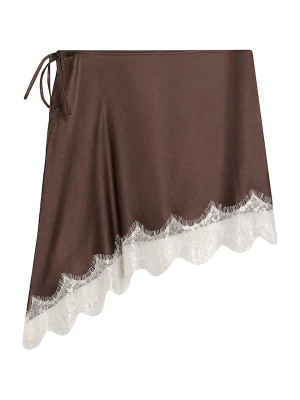 Foto van product Bershka Strandlaken bruin / wit