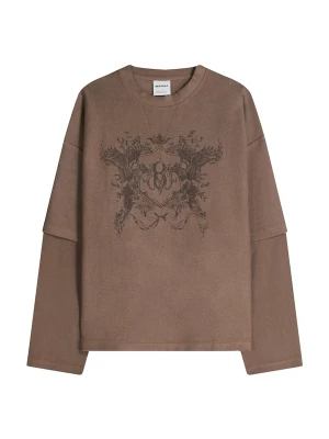 Foto van product Bershka Sweatshirt chocoladebruin / donkerbruin