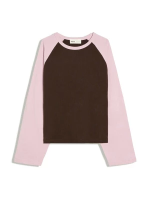 Foto van product Bershka Sweatshirt donkerbruin / rosa