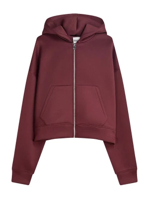 Foto van product Bershka Sweatvest wijnrood