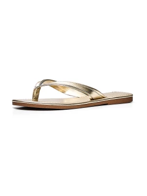 Foto van product Bershka Teenslipper goud