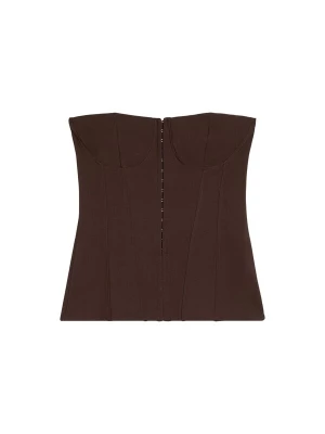 Foto van product Bershka Top chocoladebruin