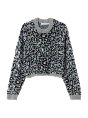Foto van product Bershka Trui grijs / zwart / wit