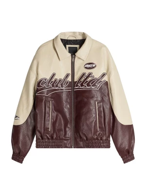 Foto van product Bershka Tussenjas crème / bourgogne