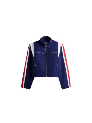 Foto van product Bershka Tussenjas navy / rood / wit