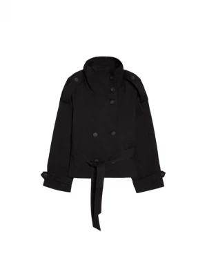 Foto van product Bershka Tussenmantel zwart