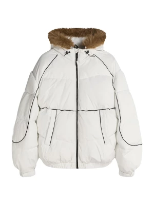 Foto van product Bershka Winterjas bruin / zwart / wit