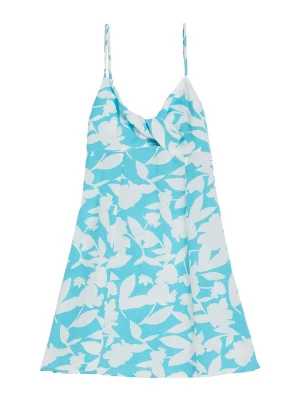 Foto van product Bershka Zomerjurk azuur / natuurwit