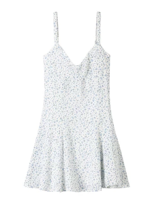 Foto van product Bershka Zomerjurk blauw / lichtblauw / groen / wit