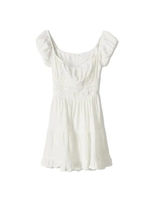 Foto van product Bershka Zomerjurk offwhite