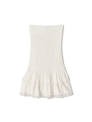 Foto van product Bershka Zomerjurk offwhite