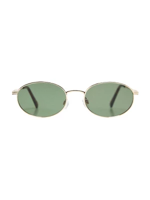 Foto van product Bershka Zonnebril goud / jade groen