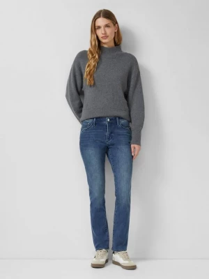Foto van product Betsy jeans / slim fit / mid rise / slanke pijp / cosy binnenkant s.Oliver blauw