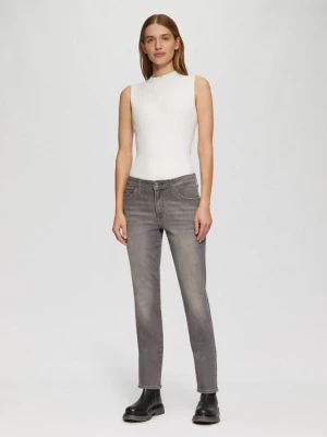 Foto van product Betsy jeans / slim fit / mid rise / slanke pijp / met ritsdetail s.Oliver grijs