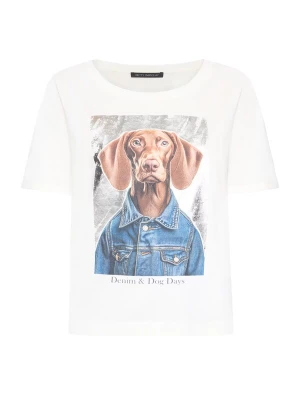 Foto van product Betty Barclay Shirt blauw denim / bruin / lichtgrijs / wit