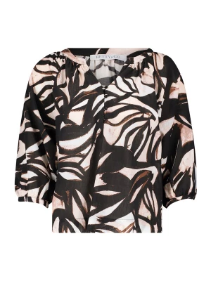 Foto van product Betty & Co Blouse beige / kastanjebruin / zwart