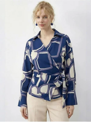Foto van product Bianco Lucci Blouse blauw