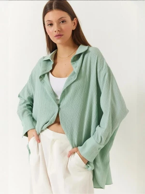 Foto van product Bianco Lucci Blouse mintgroen