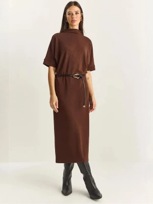 Foto van product Bianco Lucci Jurk bruin