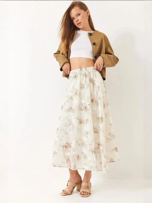 Foto van product Bianco Lucci Rok groen / oudroze / wit / offwhite