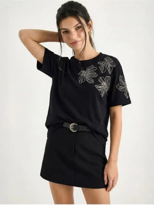 Foto van product Bianco Lucci Shirt chocoladebruin / zwart