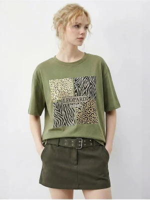 Foto van product Bianco Lucci Shirt geel / groen / zwart / wit