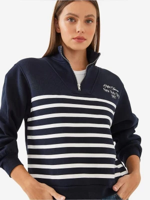 Foto van product Bianco Lucci Sweatshirt marine / wit