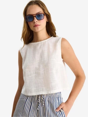 Foto van product Bianco Lucci Top wit gemêleerd