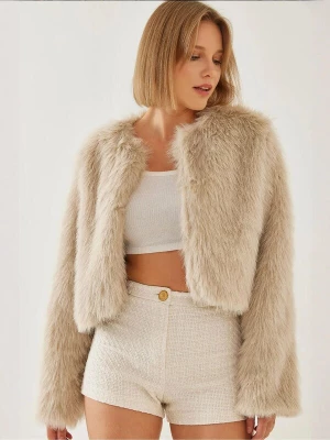 Foto van product Bianco Lucci Tussenjas beige