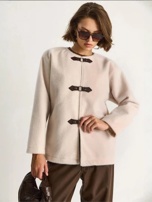 Foto van product Bianco Lucci Tussenjas beige / donkerbruin