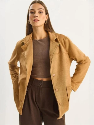Foto van product Bianco Lucci Tussenjas camel