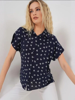 Foto van product Bigdart Blouse marine / natuurwit