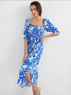 Foto van product Bigdart Jurk blauw / wit