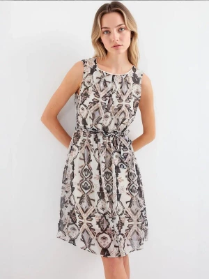 Foto van product Bigdart Jurk bruin / zwart / wit
