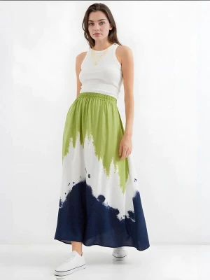 Foto van product Bigdart Rok navy / appel / wit