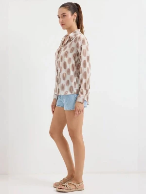 Foto van product Bigdart Shirt bruin / wit