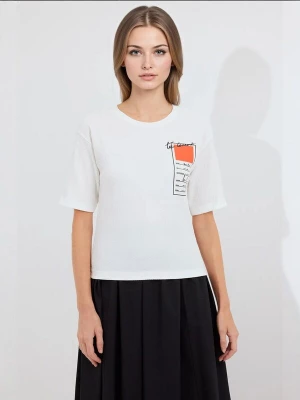 Foto van product Bigdart Shirt oranje / zwart / wit
