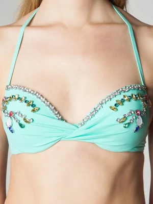 Foto van product Bikinitop Blugirl Blumarine turquoise