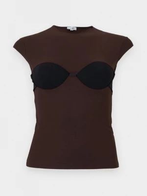Foto van product Bikinitop MM6 Maison Margiela donkerbruin