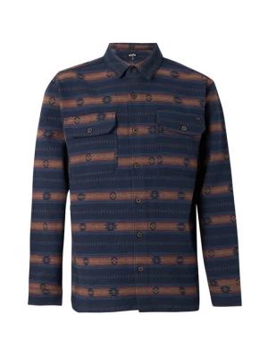 Foto van product BILLABONG Overhemd 'Offshore' navy / bruin / kastanjebruin