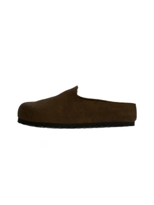 Foto van product BIRKENSTOCK Instappers 'Amsterdam' donkerbruin