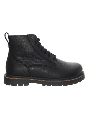 Foto van product BIRKENSTOCK Laarzen 'Highwood Lace Mid N Black, Natural Leather' zwart