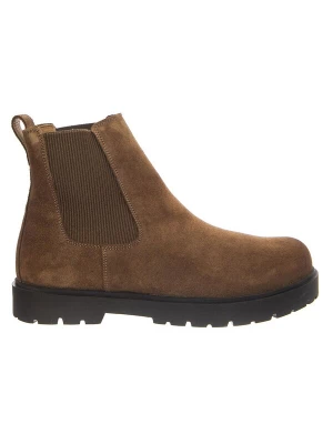 Foto van product BIRKENSTOCK Laarzen 'Highwood Slip On Mid N Dark Tea, Suede Leather' bruin