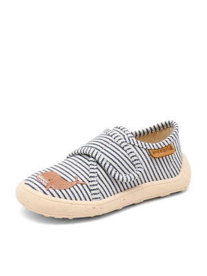 Foto van product BISGAARD Huisschoenen navy / cognac / wit
